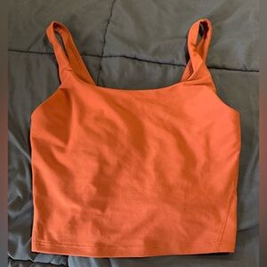Old Navy Burnt Orange Powersoft Sports Bra, Size Medium